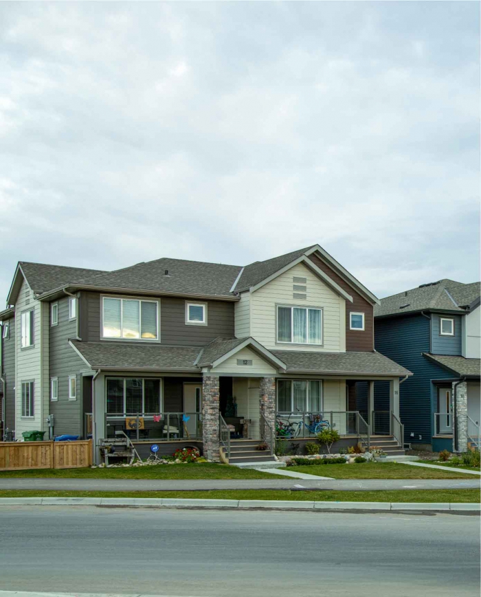 Wolf Willow community cul-de-sac