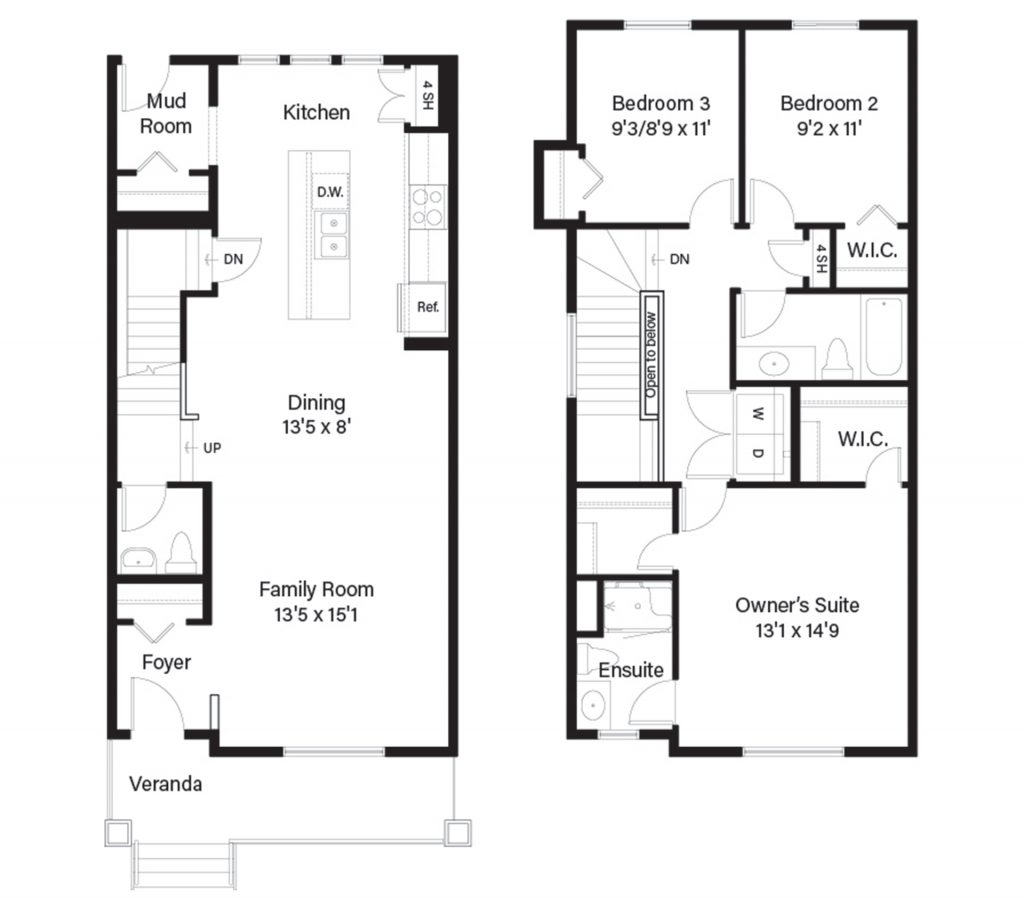 Shane Homes Vista III floor plan