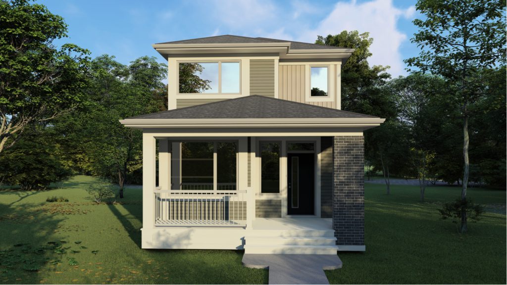 A rendering of a laned home from Jayman BUILT.