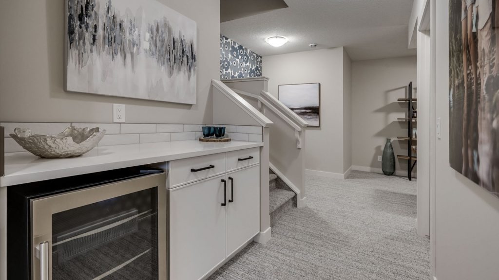 finished basement in a madison avenue group home