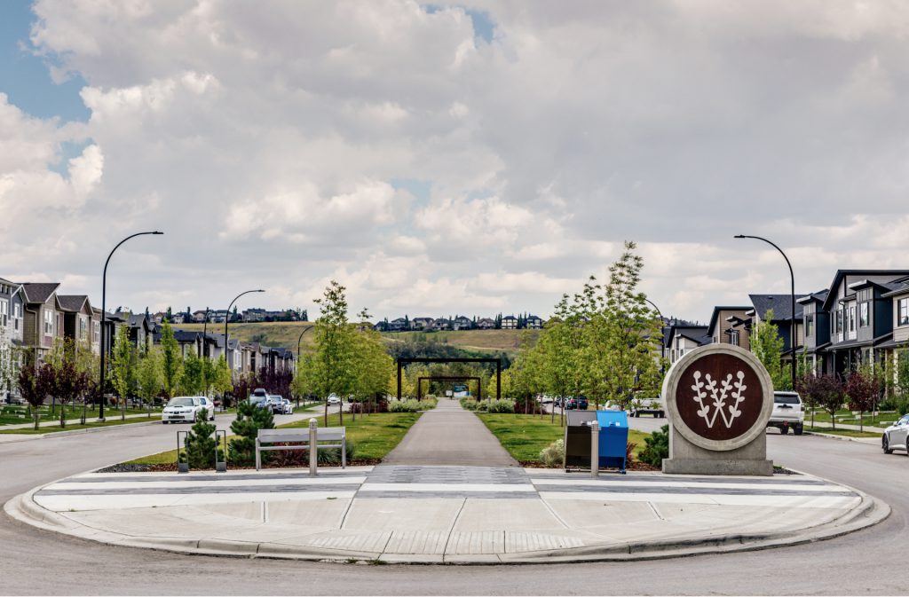 promenade park in wolf willow