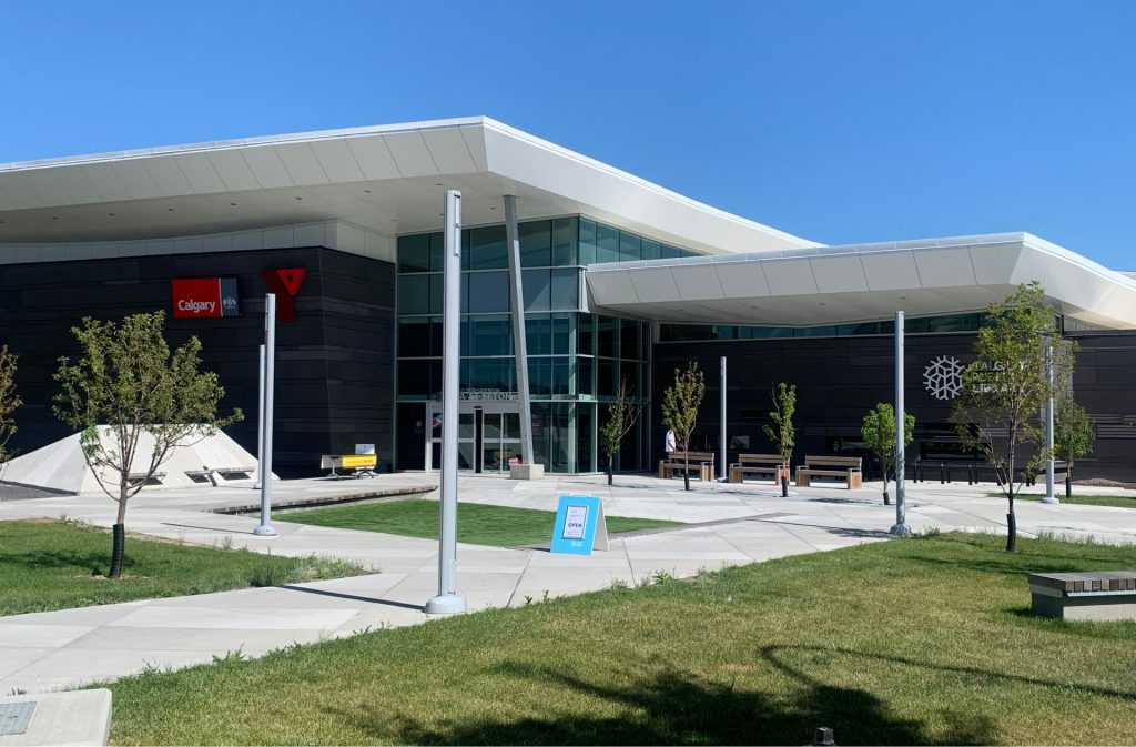 exterior of the ymca in seton